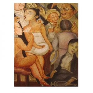 bssa L'Orgia , affresco Copia da Diego Rivera 2010..... 60 x 90